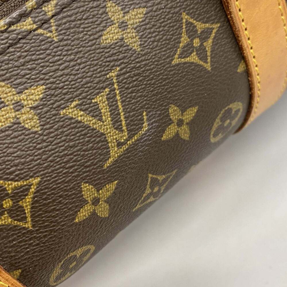 LOUIS VUITTON Brown Monogram Keepall 55 Boston Bag - Picture 12 of 13